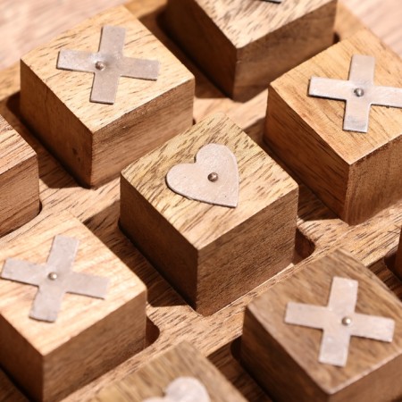 Game desktop "Cross-cuts" 12x12x3 cm, mane-3