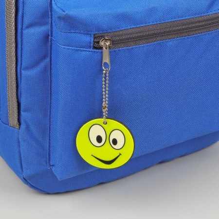 The reflective element "Smiley", bilateral, d = 5.3 cm, yellow color-1