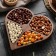 Menzhitsa Wooden ADELICA "Gift from the Heart", 4 sections, 25 × 1.8 cm, array of birch
