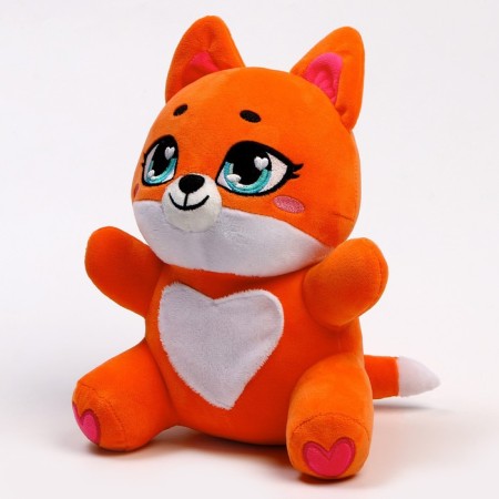 Soft toy "fox", with a pocket on his stomach-4