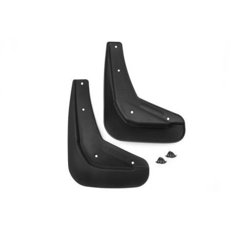 Front splashes for Ford Focus 3, 2015-2019 hb., Set 2 pcs