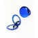 Mirror Warehouse Circle (2) C/Ficked up D6.5cm metallic plastic blue bag QF