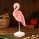 Souvenir "Flamingo" wood, on a stand 20x10x40 cm
