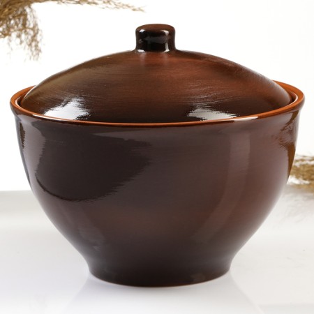 Saladnik "Gift with a lid" 2.25l / 18.5x21.5cm, epic