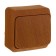 Schetode switch Sche Ba10-001T, 10 A, 1 key, external, dark beech color