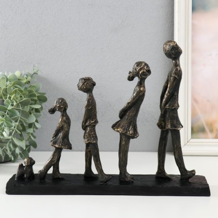Souvenir Polystone "Funny Company" for metal 30.4x6x22.6 cm-3