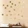Interior stickers "stars", mirror, decor on the wall, set 50 pcs, pcs 5 x 5 cm