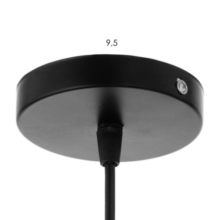 Lamp "Ametrin" 3HE27 40W black and gold 58x58x26-126 cm-4
