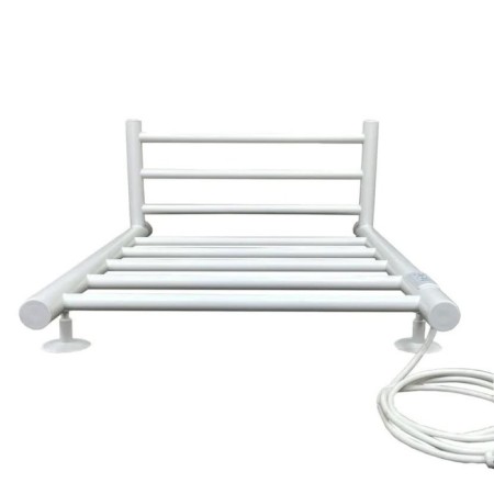 The electric heated towelputor "Sanprise" Aurora P6, 400x600 mm, universal, white-6