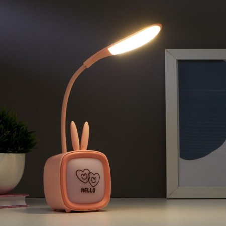 Table lamp with RGB backlight 1668/1 8xLED 1.5W USB AKB MIX 6x8x33 cm Risalux-9