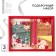 Set of “The most dear teacher”: A6 diary 64 sheets, block with a sticky layer and pen Plastic