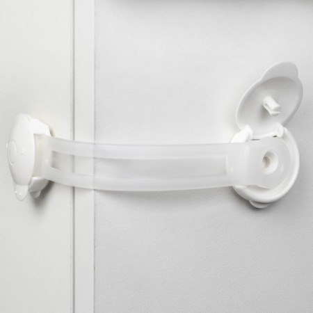 A set of universal locks, 3 pcs., White/transparent color-6