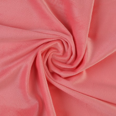 Loskot for needlework, plush, pink, 50 × 50 cm