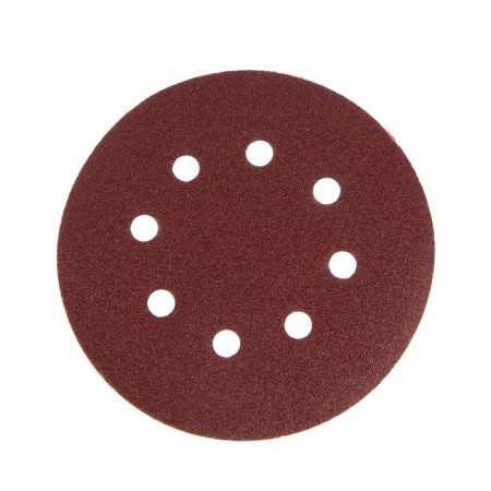 Circle of abrasive grinding under the "Velcro" tundra, perforated, 150 mm, P80, 5 pcs.-3
