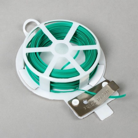 Set for attaching plants: wire - 18 m, clothespins - 18 pcs., Garter 24 cm - 12 pcs., Greengo-10