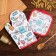 Cooking kit Book Cook Book, Square 17*17 cm, Mitten 26*16 cm, 100% p/e