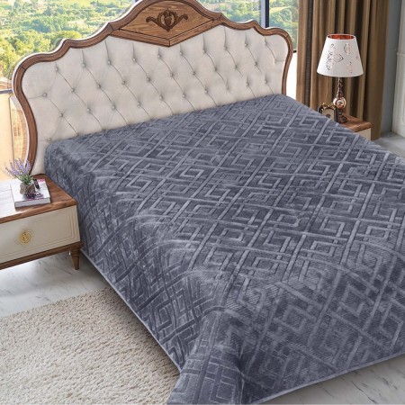 Leonardo bedspread 160x220cm, fur, PE 100%