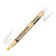Bilateral marker textbook 4 mm, Erichkrause, "Visioline V-16 Erasable Pastel" Color yellow