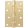 Universal loop Punto 4B PB, 100x70x2.5 mm, brass color, 1 pc.