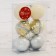 Set of balls plastic D-6 cm, 6 pcs "Venus Assorted" mix