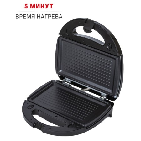 Pioneer SM302D baking device, grill, wafel, sandwich, 850 watts, silver-7