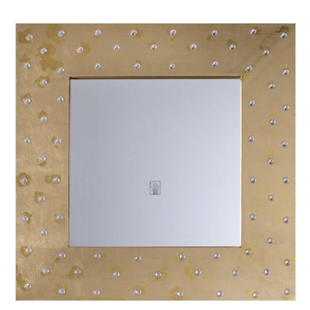 Chiera mirror, gold, 50 × 50 cm-2