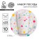 Set of paper dishes disposable stars ”, 10 glasses, 10 plates