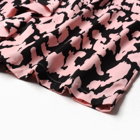 Women's dress with oxen mist, size 42, pink-7