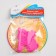 The cookie "unicorn", cutting, stamp, 9.5 × 7 × 1.5 cm, pink color