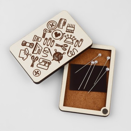 Magnetic needle "sewing accessories", 8 × 5.5 cm-3