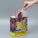Gift Folding Box, packaging, “Happy Birthday!”, 14 x 14 x 8 cm