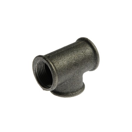 Cast iron tee, 3/4 ", internal thread, DN 20, PN 16
