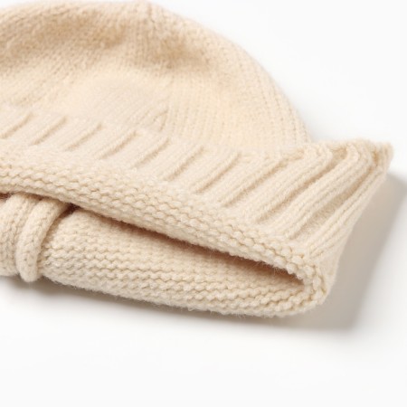 Women's hat minku, beige color, rr 56-58-4