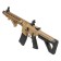 Pneumatic rifle "Crosman DPMS SBR" automatic., Feces. 4.5 mm, 3 j, up to 130 m/s, metal
