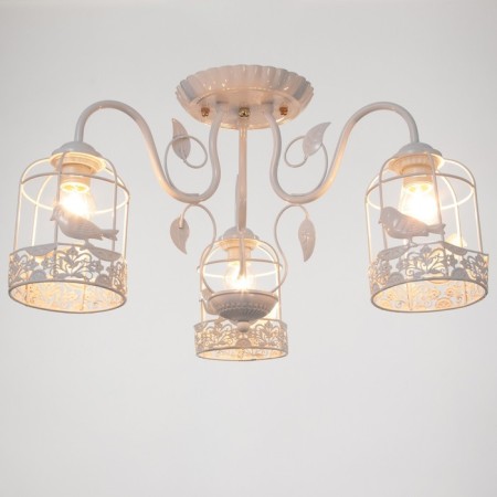 Chandelier 669621/3 E27 40W white 59x59x33 cm Bayerlux-1