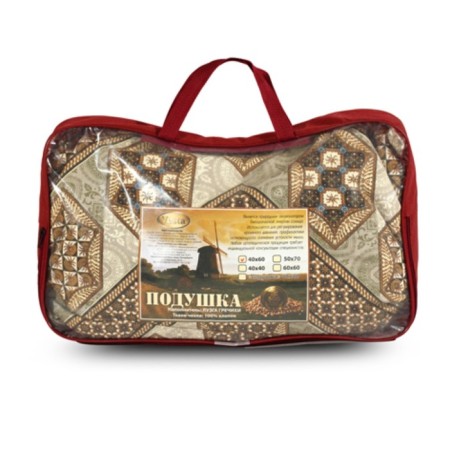 Pillow "Luzga buckwheat" 40x60 cm, color mix, p/e 100% (bag)-4