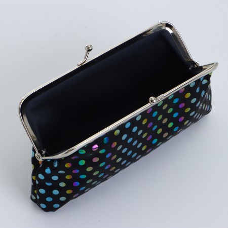 Cosmetic bag on the farmar, black color-2