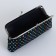 Cosmetic bag on the farmar, black color