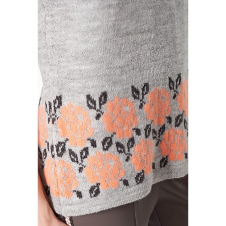 Female jumper, size 42, gray color-4
