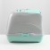 Domik toilet for cats closed with a door 50*38*37 cm, turquoise-gray
