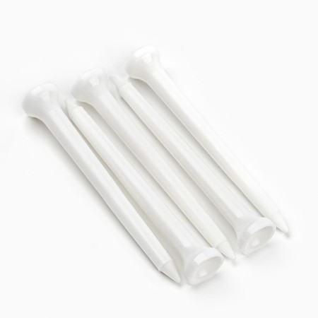 Set of golf balls, 10 pieces, plastic, 1 x 7 cm, white color-1