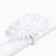 Outlet. Bant for hair on elastic band, white, 11 cm, kitty Marie