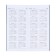 The weekly dated 2025, 80x165 mm, 64 sheets of Escalada, soft leather cover, pancake embossing, block 70 g/m², blue