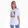T -shirt female, white size 46
