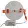 The lamp Relieve Lightphenomenon Download, 18 W, 6500 K, Regulation, with removal. driver