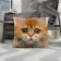 Decorative Ethel Pillow "Golden Chinchilla" 40x40 cm, Gabardin, 100% p/e