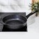 Frying pan “Granite Star”, D = 28 cm, plastic handle, anti -stick coating, black color