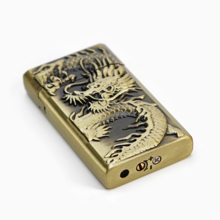 Gas lighter "Dragon", Piezo, 1.1 x 3.5 x 6.4 cm-3