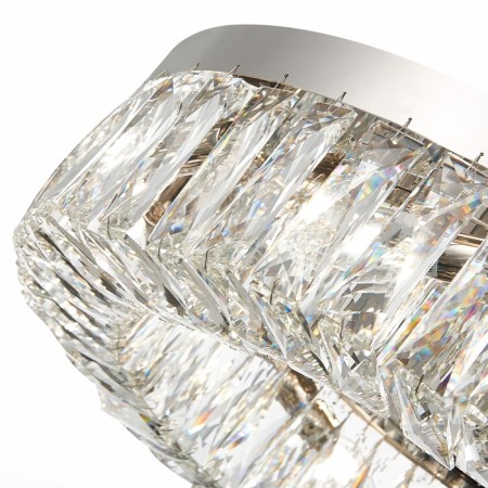 Ceiling Ceiling ST LUCE. SL1226.102.12. Rifrazio. 12x40 W, E14, 81.5x81.5x15 cm, Nickel color-11