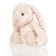 Soft Gulliver toy "Rabbit Persik", beige color, 26 cm